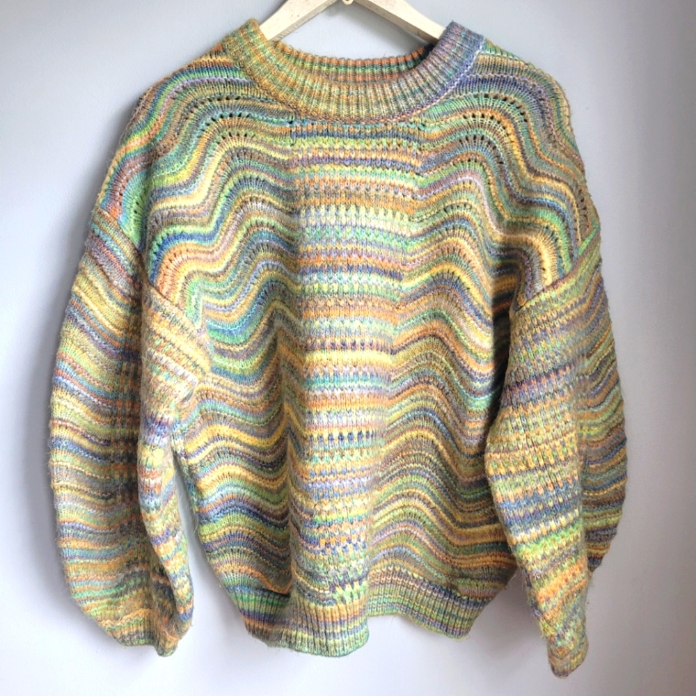 Universal Thread Multicolor Knit Sweater Size L